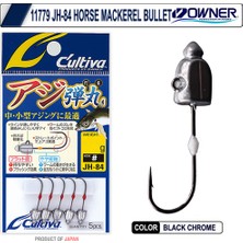 Owner Cultiva 11779 Jh-84 Horse Mackerel Bullet 5 Adet Lrf Jig Head