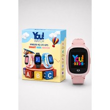 You Watch Sim Kartlı Pembe Çocuk Takip ve Telefon Arama Özellikli Akıllı Saat