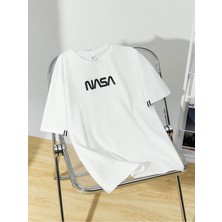 Luliana Baskılı Premium Kalite Yıkama Sokak Stili Oversize T-Shirt