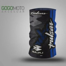 Gogo Premium Buff Pulsar Mavi Desenli
