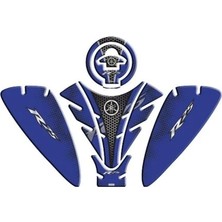 Gogo Premium Yamaha R25 2019 - 2025 Uyumlu Tank Pad Set 004