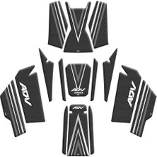 Gogo Premium Honda Adv 350 2023 - 2025 Uyumlu Tank Pad Set 002