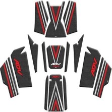 Gogo Premium Honda Adv 350 2023 - 2025 Uyumlu Tank Pad Set 003