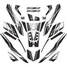 Gogo Premium Honda Pcx 2025 Uyumlu Tank Pad Set 002