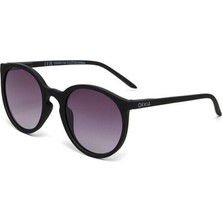 Okkia Berlino Unisex Güneş Gözlüğü Siyah / Lens : Siyah Gradyan OK045-BK