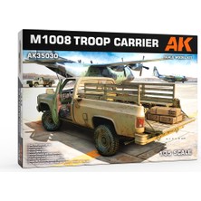 Ak Interactive Ak 35030 1/35 Ölçek, Gmc M1008 Kargo Kamyonu, Plastik Model Kiti