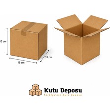 Kutu Deposu 15X15X15 cm Karton Kutu (10 Adet)