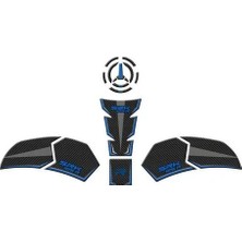 Gogo Premium Rks Srk 125 R 2023 - 2025 Uyumlu Tank Pad Set 002