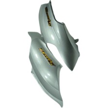 Honda Spacy 110 Sele Altı Yan Kapak Gri Takım Oem