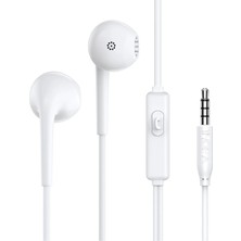 Upstyle AUT117 3.5mm Kulak Içi Kablolu Kulaklık LTX-LH023 - Mikrofonlu - Android Uyumlu - Beyaz