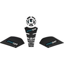 Gogo Premium Cf Moto 250 Sr 2020 - 2025 Uyumlu Tank Pad Set 007