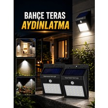 MiraLive Solar Lamba Giriş, Bahçe Yol Avlu Hareket Sensörlü LED