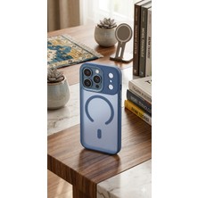 Tekno Tarz 58 iPhone 17 Pro Kılıf Magsafe Wireless Şarj Özellikli Tam Koruma Renkli Sert Silikon