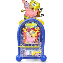 Upstyle Pinball Oyunu Spongebob Nostaljik Retro Eğitici El Oyunu Pilsiz 2+ Yaş Çocuk Oyuncak