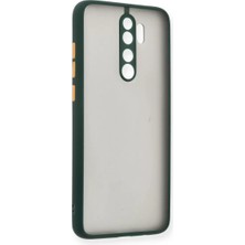 Xiaomi Redmi Note 8 Pro Kılıf Montreal Silikon Kapak - Yeşil
