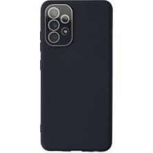Samsung Galaxy A53 5g Kılıf Lansman Glass Kapak - Lacivert