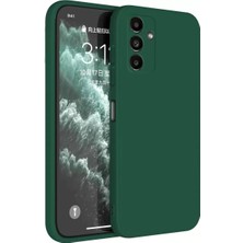 Samsung Galaxy S23 Fe Kılıf First Silikon - Koyu Yeşil