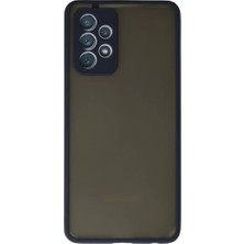 Samsung Galaxy A72 Kılıf Montreal Silikon Kapak - Lacivert