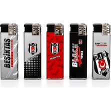Onr Store Beşiktaş Temalı Gazlı Çakmak Seti 5\'li Taraftar Koleksiyonluk Hediyelik Çakmak