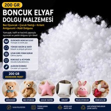 Öztürk Konsept 200 gr Boncuk Elyaf Dolgu Malzemesi – Bez Oyuncak, Çocuk Yastığı, Kırlent, Amigurumi ve Hobi Dolgusu | Yumuşak Hafif Silikonize Elyaf