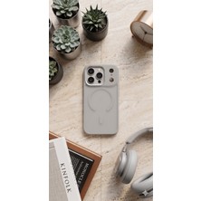 Tekno Tarz 58 iPhone 17 Pro Kılıf Magsafe Wireless Şarj Özellikli Tam Koruma Renkli Sert Silikon
