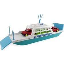 Calperia Feribot Araç Taşııyan Gemi 45 cm - Turkuaz (Lisinya)