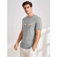 Luliana Baskılı Premium Kalite Yıkama Sokak Stili Oversize T-Shirt