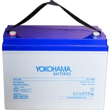 Yokohama YH-26919 12V 100AH Tam Bakımsız Deep Cycle Jel Akü (330X172X218MM)