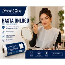 First Class Sıvı Geçirmez Tek Kullanımlık Önlük - Makyaj Önlüğü 2 Rulo