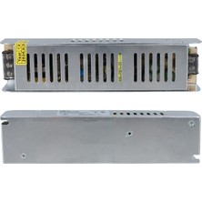 Ledx ALN-M1210S 12 Volt 10 Amper 120 Watt Slim Metal Kasa Adaptör 190X48X38MM