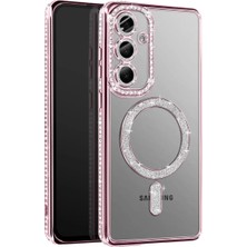 Blueb Joko Galaxy S26 Plus Joke Simli Magneticsafe Kılıf - Pembe