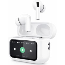 HiboTekno 13 DİL DESTEKLİ Dokunmatik Ekranlı Tws Bluetooth 6.0 Kulaklık - Anc Gürültü Önleyici- Uzun Pil Ömrü