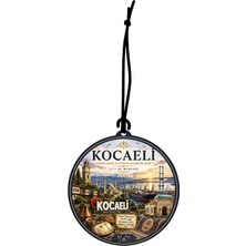 Meröka Kocaeli Şehri Tasarımlı Oto Kokusu,araba Kokusu,oto Aksesuarı ve Dikiz Ayna Süsü