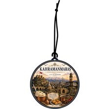 Meröka Kahramanmaraş Şehri Tasarımlı Oto Kokusu,araba Kokusu,oto Aksesuarı ve Dikiz Ayna Süsü