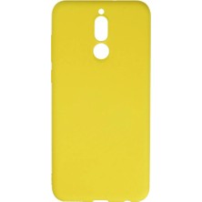 Blueb Huawei Mate 10 Lite Kılıf Nano Içi Kadife - Sarı