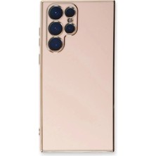 Blueb Galaxy S22 Ultra Kılıf Volet - Pembe