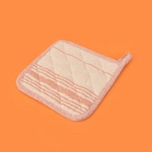 Matmel Tarçın Tutaç - Ekru / Kiremit - 20X20 cm