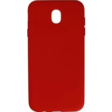 Blueb Galaxy J7 Pro / J730 Kılıf Nano Içi Kadife - Kırmızı