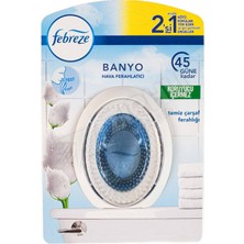 3 Adet Febreze Banyo Temiz Çarşaf Ferahlığı 7 ml