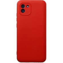 Blueb Galaxy A03 Kılıf Nano Içi Kadife - Kırmızı