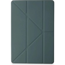 Blueb Pad 6 Kılıf Kalemlikli Mars Tablet Kılıfı - Koyu Yeşil