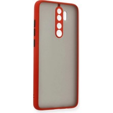 Blueb Note 8 Pro Kılıf Montreal Kapak - Kırmızı