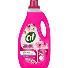 3 Adet Cif Zemin Temizleyici Sakura 2500 ml