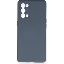 Blueb Reno 5 Pro Kılıf Nano Içi Kadife - Gri
