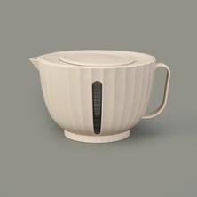 Matmel Home Mixer Bowl Set - Krem - 2650 ml