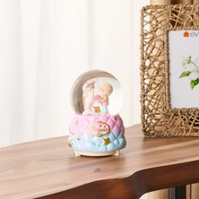 Matmel Love Işıklı ve Müzikli Kar Küresi - Asorti - 10 cm