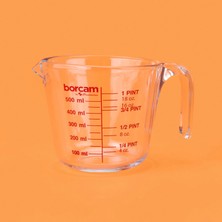 Matmel Borcam Ölçü Kabı - Şeffaf - 500 ml