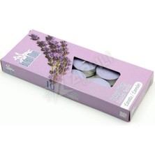 3 Adet Bozkurt Mum Lavanta Kokulu Tealight 10'lu