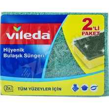 5 Adet Vileda Düz Bulaşık Süngeri 2'li