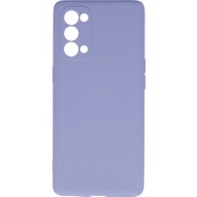 Blueb Reno 5 Pro Kılıf Nano Içi Kadife - Lila
